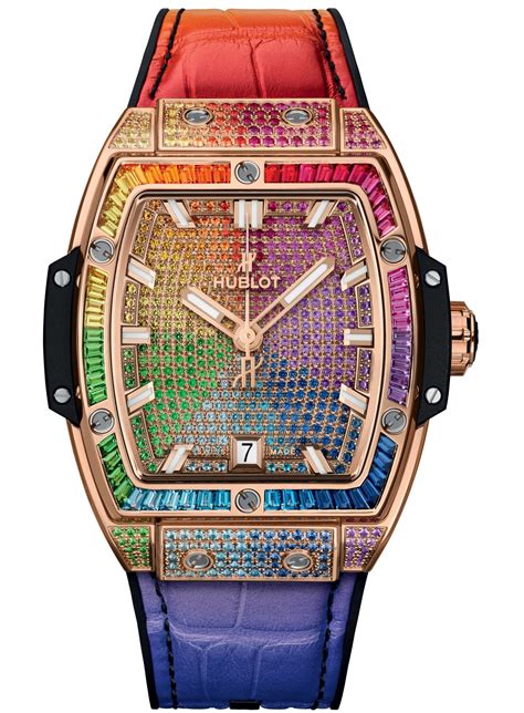 hublot big bang rainbow.